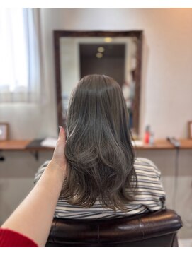 エトワール(Etoile HAIR SALON) オリーブグレー02.24ミディアムレイヤーカット