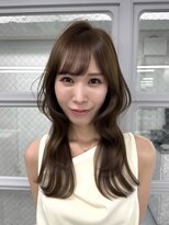 ナンバー ノード 渋谷(N° node)&nbsp;韓国風くびれレイヤー×ミルクティーブラウン