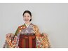 【卒業式のお支度】ヘアセット＋袴着付け