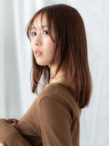 ドクターズ サロン ラブ(Dr's Salon LAB) 暗髪ミストバング小顔フェイスレイヤーロングm古河20代30代40代