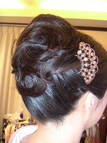 ヘアーメイクソワレ(Soiree)&nbsp;夜会ベースのアップスタイル