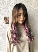 レインボーユニコーンシールエクステ