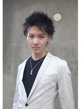 ココロコ(COCO LOCO) COCO LOCO メンズ無造作シャギーツーブロックN-106