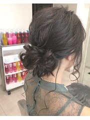  ShellBearヘアアレンジ☆振袖/袴/着物/銀座/東銀座/ヘアセット