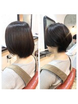 エトネ ヘアーサロン 仙台駅前(eTONe hair salon)&nbsp;【30代40代にオススメ】艶色透明感グレイカラー