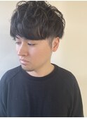 刈り上げパーマ