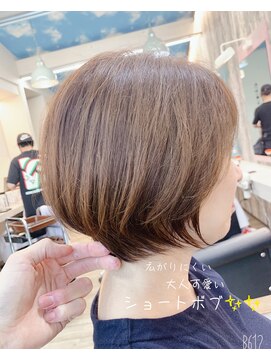 ヘアステージアミカル ♪横顔美人ショート♪