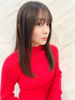 ソワリー 栄(THOiRY)&nbsp;THOiRY【女性らしい柔らかヘア】似合わせ小顔艶髪ストレート