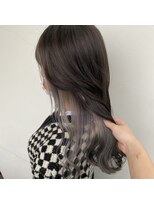 サロンドミルク 溝の口店(salon de MiLK) インナーホワイトシルバー♪