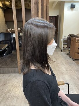 ヘアリゾート フロム ココ(HairResort fromCoCo) ５Gトリートメント前