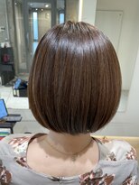 ヘア デザイン リスク(HAIR DESIGN RISK)&nbsp;【RISK 三鷹　大橋佳菜子】シルエットが完璧！ナチュラルボブ