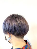 ヘアブランコブランコ 横浜(hair blanco_blanco)&nbsp;似合わせカット/くびれヘア/デザインカラー/艶ボルドー[横浜駅]