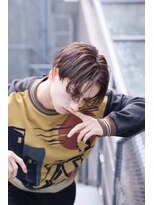 ケアリー 浦和美園(Carelly)&nbsp;ツイストパーマ七三オールバックマッシュウルフスリークショート