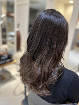 ニカイ(2F) 似合わせカット/イメチェン/ハイライトカラー/グレージュ