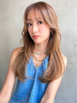 エイミー(Aimee) Aimee 町田   顔周りレイヤー×ライトブラウン