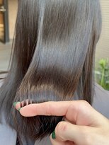 ジアン バイ ミルボン 西宮ガーデンズプラス(GIEN by milbon)&nbsp;艶ストレート×透明感イルミナカラー