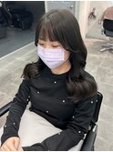 韓国ヘア/顔周り/くびれヘア/レイヤーカット/宮田里穂