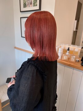 ジジ フィーカ 佐野(Gigi fika) ピンクカラー/ブリーチあり