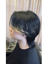 ヘアーイーダッシュ(HAIR E') センターパートウルフ