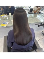 ミニョン(Mi9non) 髪質改善トリートメントとレイヤーカット