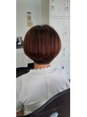 丸みショート/ショートカット/美人ショート/30代40代50代