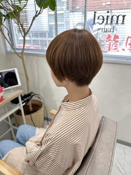 ミエルヘアーエスト 新宿店(mielhair est) ショートヘア
