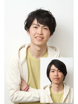 メンズ ウィル バイ スヴェンソン 沼津スタジオ(MEN'S WILL by SVENSON) ラフウェーブ×タイトマッシュ×30代×2WAYアレンジ