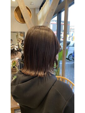 クルニエ(crenier) ♯縮毛矯正で叶う収まり良い外ハネ