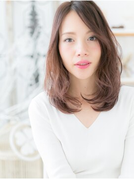 モッズヘア 越谷(mod's hair) 大人美人アシンメトリー抜け感かきあげバングc6越谷20代30代40代