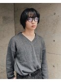 =メンズボブ/スパイキーショート/シャドウパーマ／MEN’S HAIR