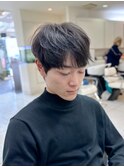 【倉地雄介】韓国風耳出しマッシュショート