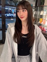 バーシャミ ヘアーアンドスパ(Baciami Hair&Spa) 【SENA】オリーブベージュ×レイヤーカット/博多