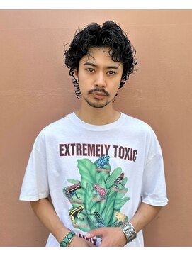 ヒュージ 三軒茶屋(huge) メンズパーマ /フェザーショート /スパイキーショート