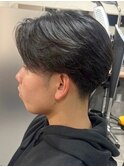 【メンズ】清潔感あるツーブロックナチュラルマッシュ