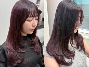 ノウル 中野(NoWL)の写真/大人女性の上質カラーはプロセスにこだわるから,ダメージが抑えられる!大事なのは髪質を活かすデザイン力☆