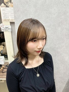 リープアルケー ヘアアンドヘッドスパ 錦糸町北口店(leap arche Hair&head spa) デザインカラー/暗めカラー/グランマッシュ/髪質改善/錦糸町