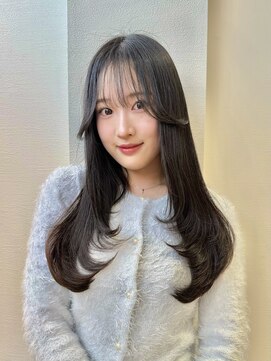 ロンドアベニール 北千住(Lond avenir) 暗めカラー/ボブ顔周り/前髪/レイヤー/髪質改善/縮毛矯正/北千住