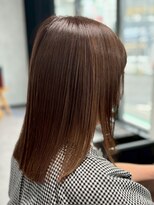 ルスリー 横浜店(Lsurii)&nbsp;横浜駅/髪質改善縮毛矯正/黒髪/小顔