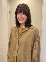 リタ(Lita.)&nbsp;ボブレイヤー ミディアム グレージュ 暗髪