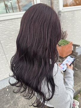 ヘアーチェリーコーク ランプ(HAIR CHERRY COKE Lamp) "ラベンダーブラウン"