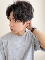 トゥーナ 表参道(tona) メンズパーマ、ビジネスマン、スタイリング簡単ヘア☆