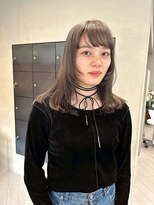 ヘアー アイス ルーチェ(HAIR ICI LUCE) 20代30代ブリーチカラー×アッシュベージュ×レイヤー