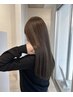 【サラツヤストレート♪】カット＋プレミアム Ate. moist ￥17820～