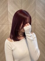 コル アサヒカワ(col asahikawa)&nbsp;ワインレッド×レイヤー