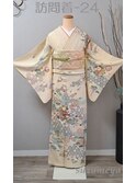 レンタル番号 訪問着-24 花七宝