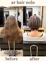 アールヘアノル(ar hair nolu) 白髪ぼかしハイライト 16