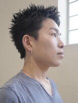 シキ(SIKI)&nbsp;メンズカットハイライトブリーチバレイヤージュパーマ