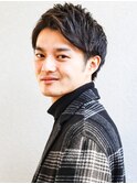 メンズ　髪型　ビジネス 30代