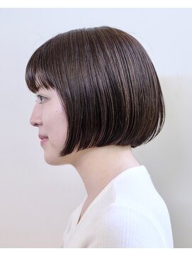 ルプラ ガーデン(le-pla garden) 切りっぱなしボブ#黒髪ボブ#髪質改善#ショートボブ#豊橋#豊川