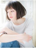 *CUORE水戸*…暗めカラーダークアッシュネビージュレトロボブb